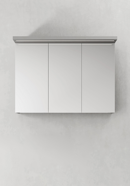 MIRROR CABINET STORE LEDPROFILE GREY 1000