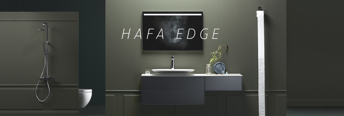 Hafa Edge bathroom furniture