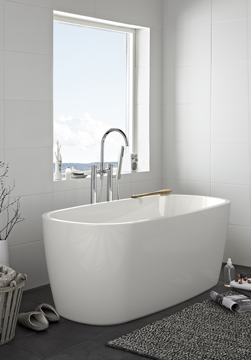 SUN ROUND BATH TUB 1600 WHITE