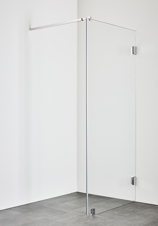Shower Wall Infinity 80 Chrome