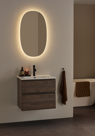 Under Cabinet Style Brown Oak 600