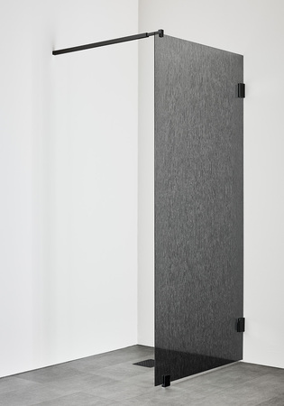 Shower Wall Infinity Lace 80 Black