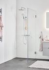 SHOWER DOOR INFINITY 80 CHROME