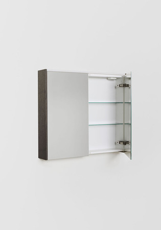 Mirror Cabinet Shift Dark Oak 800