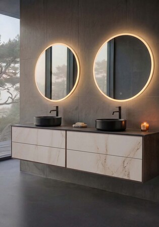 Under Cabinet Edge Smoked Oak Stone 2000D