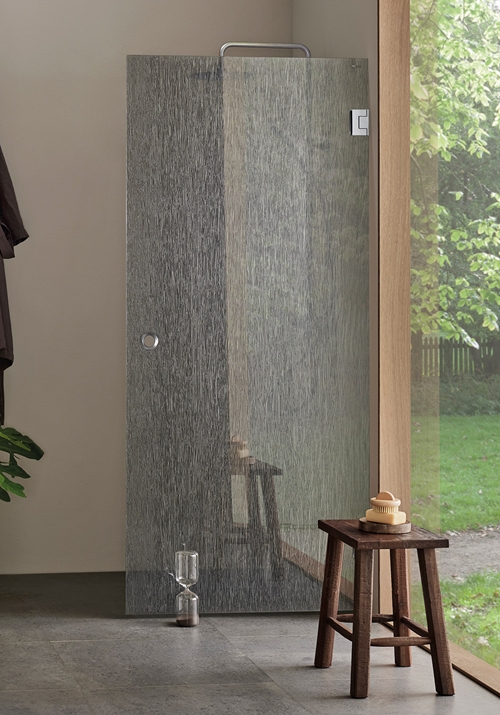 SHOWER DOOR INFINITY LACE 80 CHROME