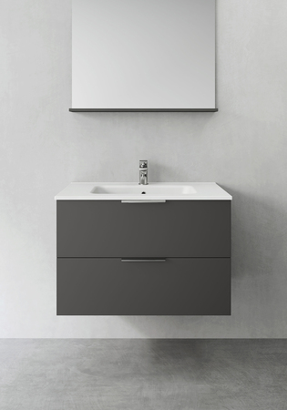 Vanity Unit Shape 800 Antracit With Basin
