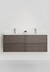 Under Cabinet Go  Dark Oak 1200D With Basin
