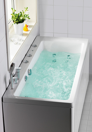 Lime 160Sq Bathtub