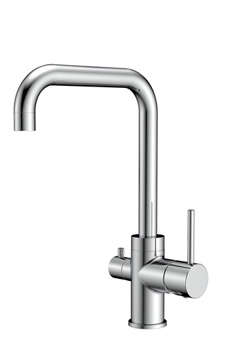 KITCHEN FAUCET STAND CHROME WITH DISHWASH VALVE