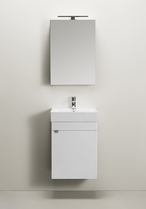 GO MIRROR CABINET 450 WHITE