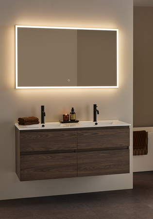 Under Cabinet Style Brown Oak 1200D