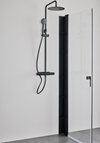 SHOWER SHELF PLACE BLACK