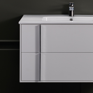 Edge Handle Drawer 215Mm Profile Chrome