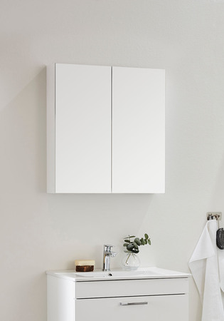 Go Mirror Cabinet 800 White