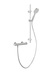Shower Set Gaia Eco With Shower Mixer Smartmix Chrome Cc160