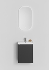 UNDER CABINET NEAT DOOR WITH BASIN ANTHRACITE 420