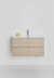 Under Cabinet Go  Light Oak 800 With Basin