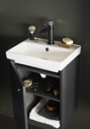 UNDER CABINET NEAT DOOR WITH BASIN ANTHRACITE 420