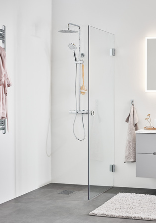 Shower Door Infinity 100 Chrome