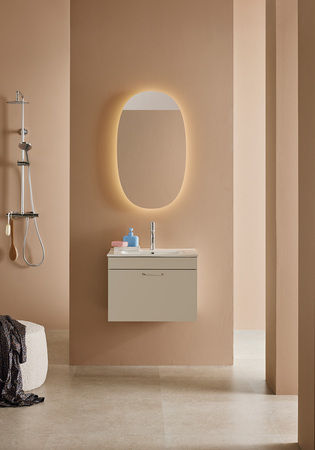 Under Cabinet Sand 1 Drawer Beige 600