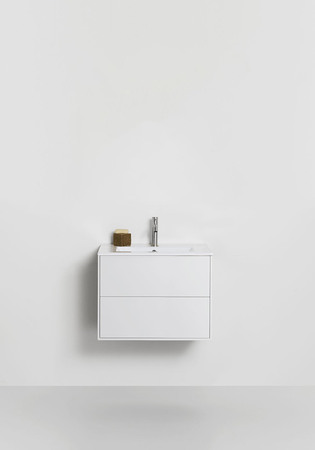 Tvättställskåp Edge White 600 With Basin