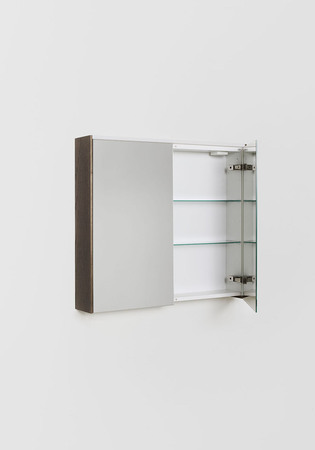 Mirror Cabinet Shift Smoked Oak 800