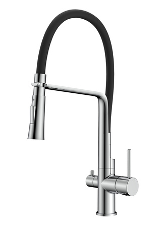 Kitchen Faucet Verge Chrome With Dishwash Valve