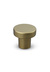 Knob Dot Brushed Brass