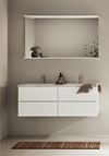 VANITY CABINET GO 2X2 DRAWERS WHITE 1200D WITH BASIN