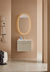 Under Cabinet Sand 1 Drawer Beige 600