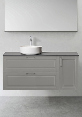 Undercabinet Grace 1200 (900 W Sidemodule Push 300) Grey