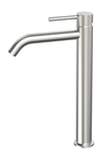 BASIN MIXER WIND HIGH SS BRUSHED