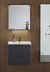 Vanity Unit Shape 600 Antracit With Basin