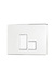 Relax U Flushing Button White