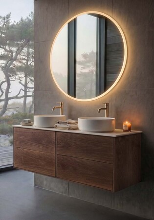 Under Cabinet Edge Smoked Oak 1200D