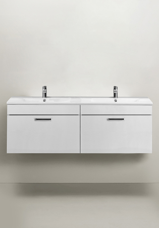 Vanity Cabinet Go 2X1 Drawers White 1200D