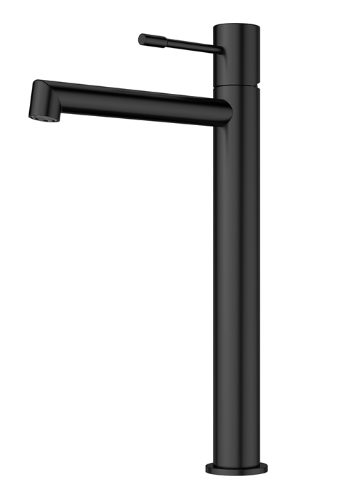 BASIN MIXER SHAPE HIGH BLACK