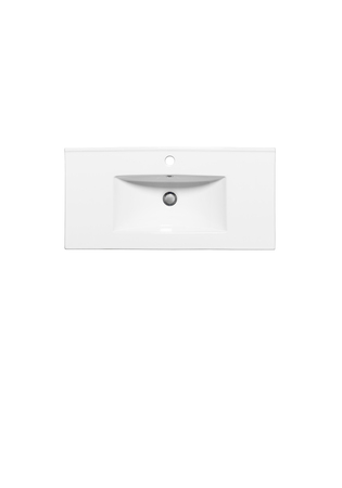 Vanity Unit Shape 800 Grey With Basin
