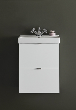 UNDER CABINET NEAT DRAWERS WITH BASIN WHITE 420