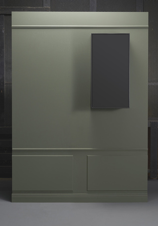 Edge Half Cabinet Anthracite Push-To-Open