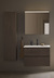 Under Cabinet Go Plus Dark Oak 800 With Basin