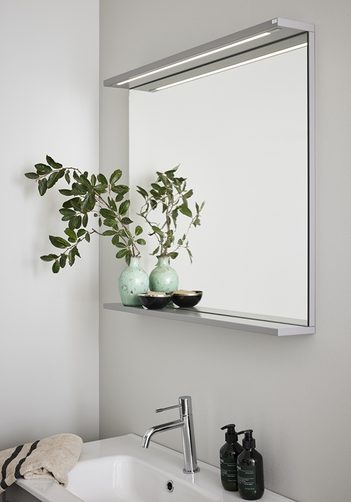 MIRROR STORE LEDPROFILE GREY 800