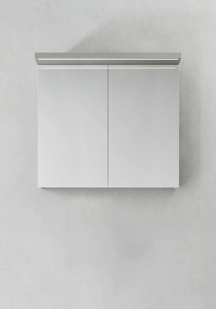 Mirror Cabinet Store Ledprofile Grey 800