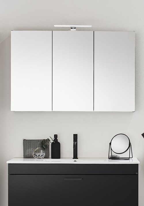 GO MIRROR CABINET 1000 WHITE