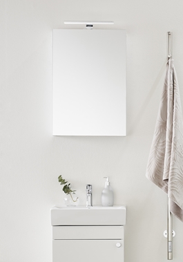 GO MIRROR CABINET 450 WHITE