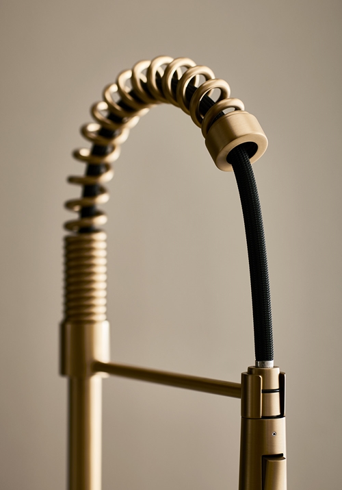 KITCHEN FAUCET DINE BRASS WITH DISHWASH VALVE