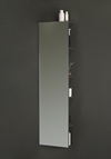 FULL LENGTH MIRROR WITH STORAGE STORE ANTHRACITE 400