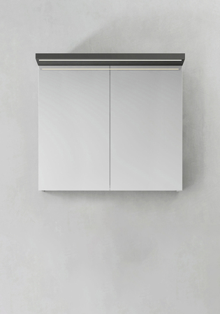 Mirror Cabinet Store Ledprofile Anthracite 800