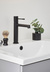 Basin Mixer Shape Low Black